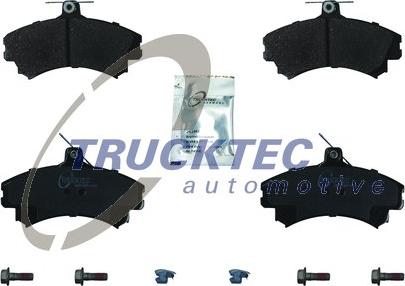 Trucktec Automotive 02.35.247 - Комплект спирачно феродо, дискови спирачки vvparts.bg