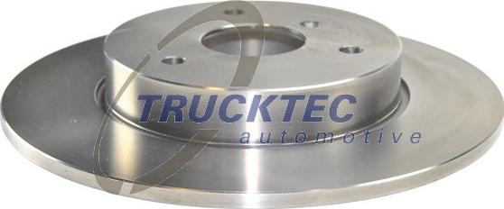 Trucktec Automotive 02.35.257 - Спирачен диск vvparts.bg