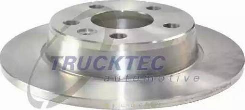 Trucktec Automotive 07.35.098 - Спирачен диск vvparts.bg
