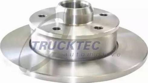 Trucktec Automotive 07.35.057 - Спирачен диск vvparts.bg