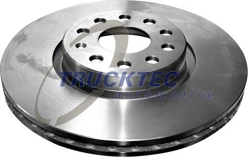 Trucktec Automotive 07.35.302 - Спирачен диск vvparts.bg