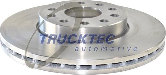 Trucktec Automotive 07.35.134 - Спирачен диск vvparts.bg