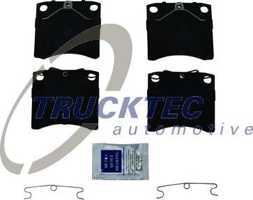 Trucktec Automotive 07.35.291 - Комплект спирачно феродо, дискови спирачки vvparts.bg