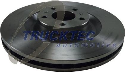 Trucktec Automotive 07.35.264 - Спирачен диск vvparts.bg