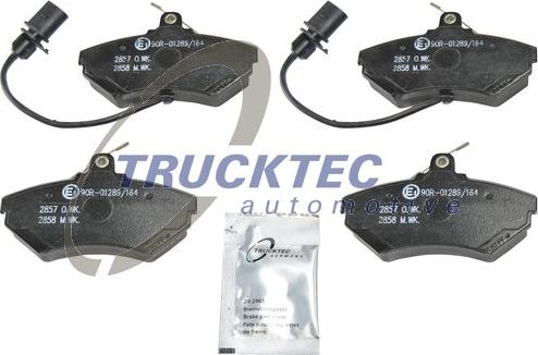 Trucktec Automotive 07.35.229 - Комплект спирачно феродо, дискови спирачки vvparts.bg