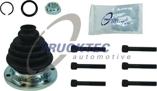 Trucktec Automotive 07.31.025 - Маншон, полуоска vvparts.bg