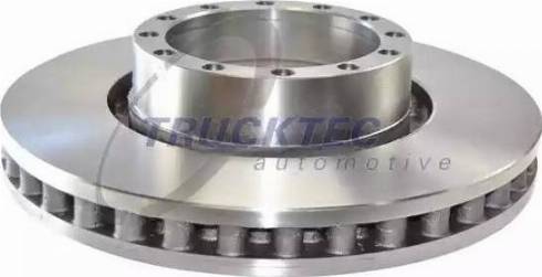Trucktec Automotive 14.35.011 - Спирачен диск vvparts.bg