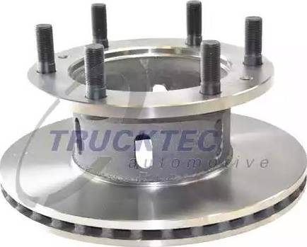 Trucktec Automotive 14.35.013 - Спирачен диск vvparts.bg