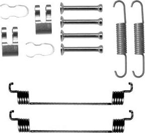 Trusting 915.0 - Комплект принадлежности, спирани челюсти vvparts.bg