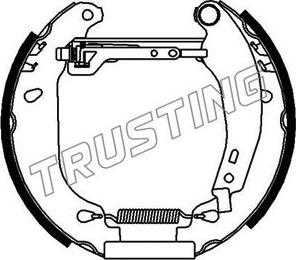 Trusting 6067 - Комплект спирачна челюст vvparts.bg