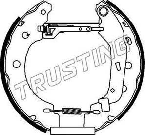 Trusting 6156 - Комплект спирачна челюст vvparts.bg