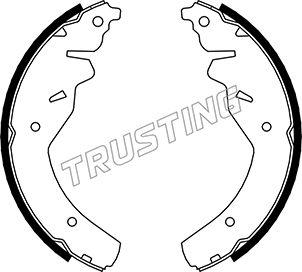 Trusting 049.149 - Комплект спирачна челюст vvparts.bg