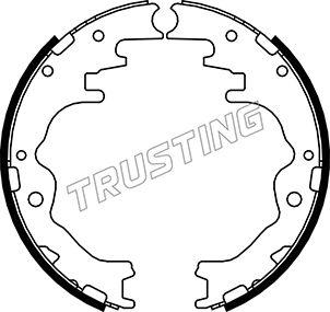 Trusting 049.143 - Комплект спирачна челюст vvparts.bg