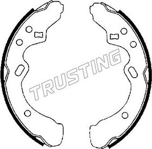 Trusting 049.131 - Комплект спирачна челюст vvparts.bg