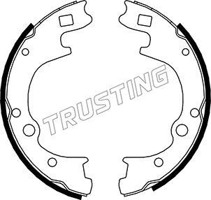 Trusting 046.209 - Комплект спирачна челюст vvparts.bg