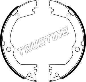 Trusting 046.232 - Комплект спирачна челюст, ръчна спирачка vvparts.bg