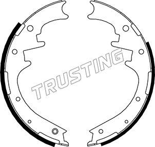 Trusting 040.154 - Комплект спирачна челюст vvparts.bg