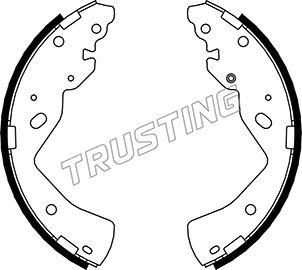 Trusting 040.157 - Комплект спирачна челюст vvparts.bg