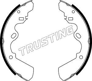 Trusting 047.353 - Комплект спирачна челюст vvparts.bg