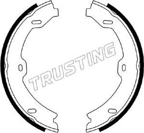 Trusting 052.134 - Комплект спирачна челюст, ръчна спирачка vvparts.bg