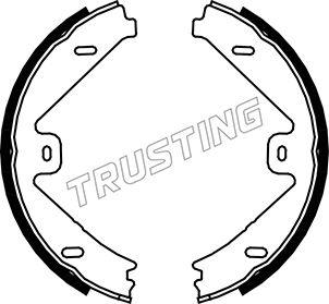 Trusting 052.137 - Комплект спирачна челюст, ръчна спирачка vvparts.bg