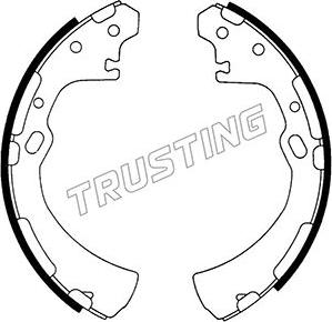 Trusting 067.175 - Комплект спирачна челюст vvparts.bg