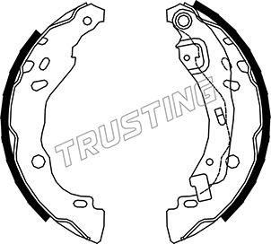 Trusting 088.234 - Комплект спирачна челюст vvparts.bg