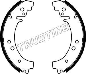 Trusting 034.076 - Комплект спирачна челюст vvparts.bg