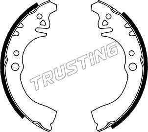 Trusting 026.344 - Комплект спирачна челюст vvparts.bg