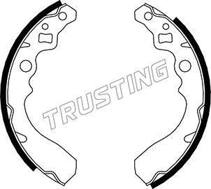Trusting 026.340 - Комплект спирачна челюст vvparts.bg
