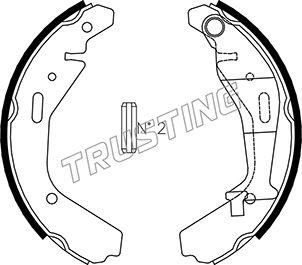 Trusting 073.176 - Комплект спирачна челюст vvparts.bg