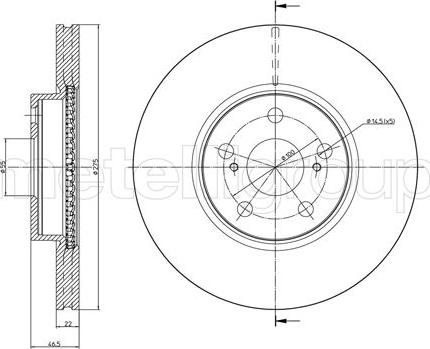 Stellox 6020-4580VK-SX - Спирачен диск vvparts.bg