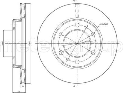 Trusting DF791 - Спирачен диск vvparts.bg