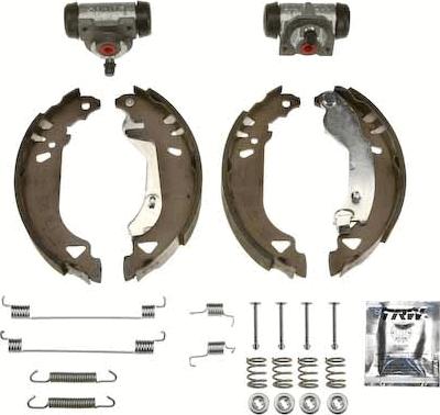 TRW BK1727 - Комплект спирачна челюст vvparts.bg