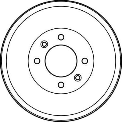 TRW DB4096 - Спирачен барабан vvparts.bg