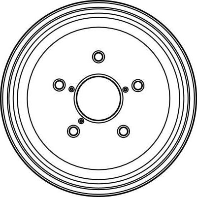 TRW DB4060 - Спирачен барабан vvparts.bg