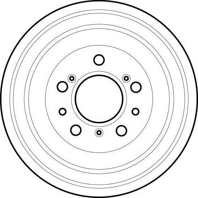 TRW DB4023 - Спирачен барабан vvparts.bg