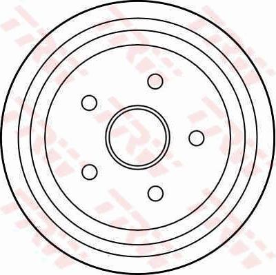 TRW DB4145 - Спирачен барабан vvparts.bg