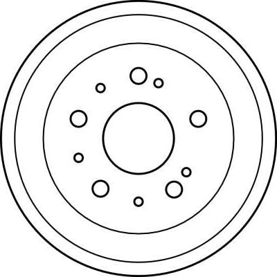 TRW DB4162 - Спирачен барабан vvparts.bg