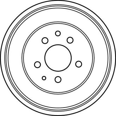 TRW DB4138 - Спирачен барабан vvparts.bg