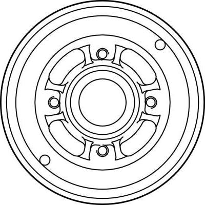 TRW DB4245 - Спирачен барабан vvparts.bg