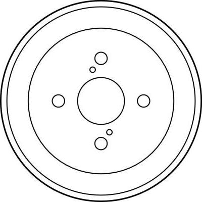 TRW DB4256 - Спирачен барабан vvparts.bg