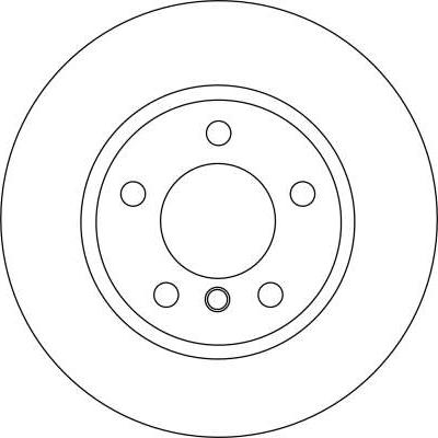 TRW DF4449 - Спирачен диск vvparts.bg