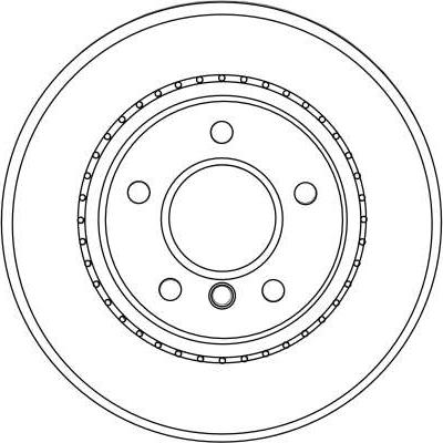 TRW DF4450 - Спирачен диск vvparts.bg