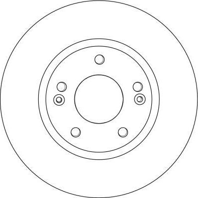 TRW DF4408 - Спирачен диск vvparts.bg