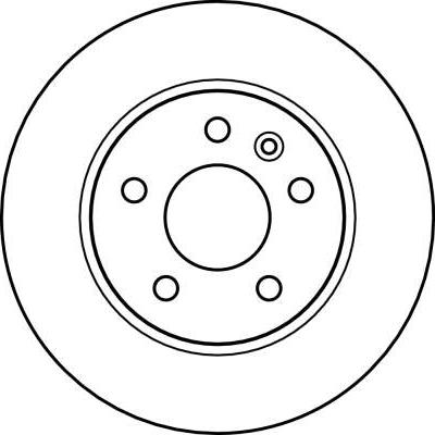 TRW DF4040 - Спирачен диск vvparts.bg