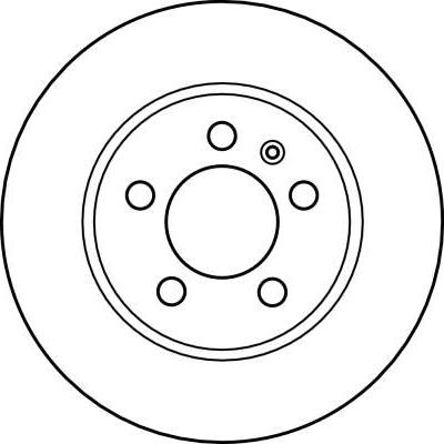 TRW DF4065 - Спирачен диск vvparts.bg