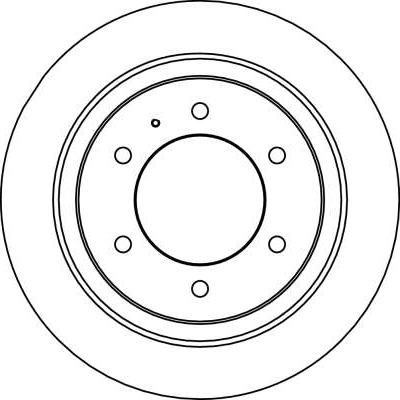 TRW DF4030 - Спирачен диск vvparts.bg