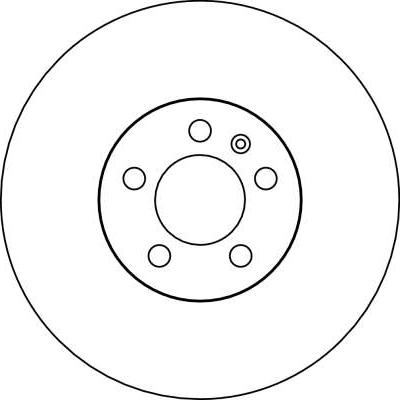 TRW DF4027 - Спирачен диск vvparts.bg