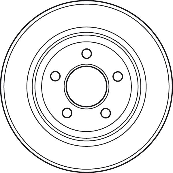 TRW DF4882 - Спирачен диск vvparts.bg